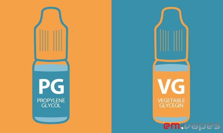 استفاده از ای-لیکوئید با گلیسرین گیاهی بیشتر VG