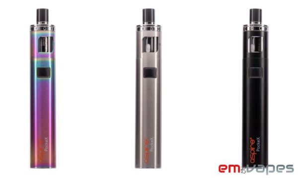 ویپ مخصوص بانوان؛ Aspire PockeX ویپ اسپایر پاککس Elf Bar BC5000
